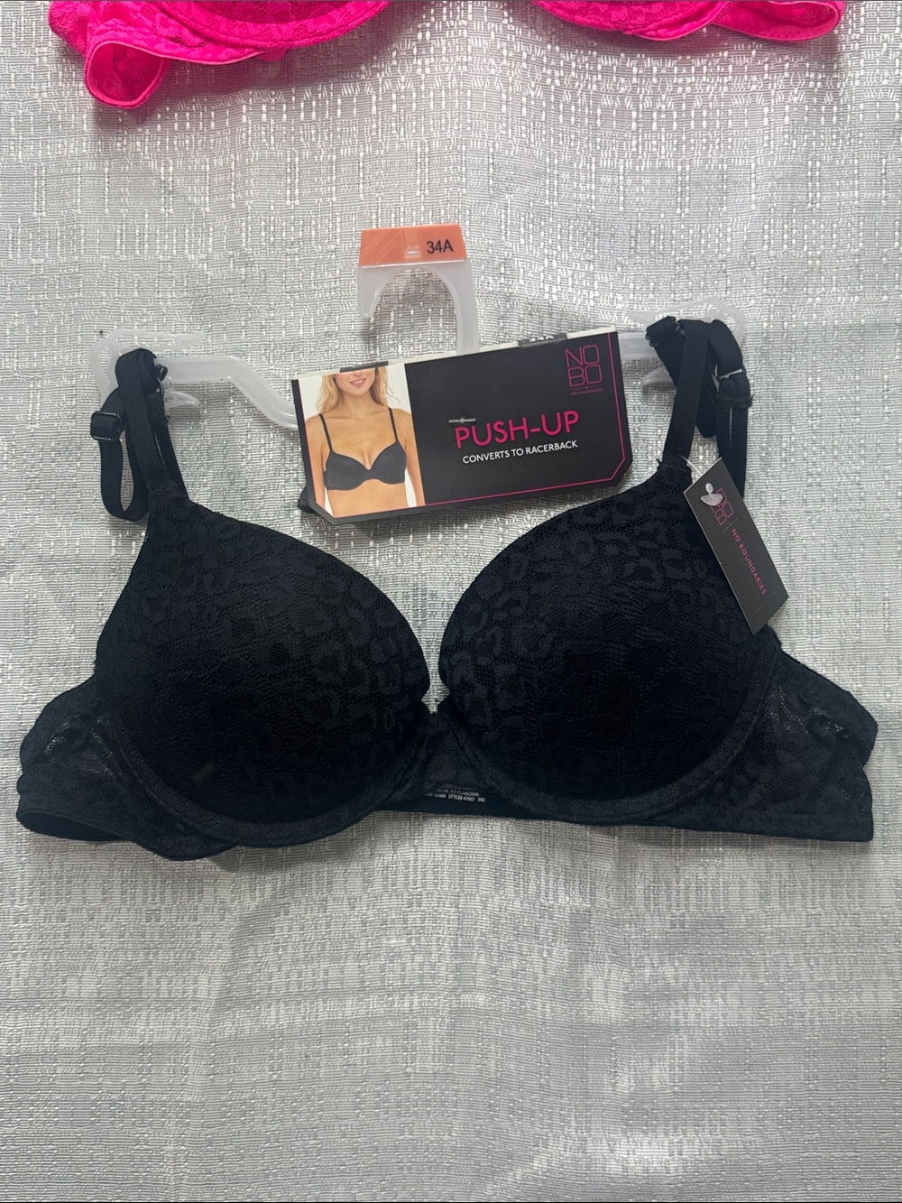 Set of 3/ Women’s Lace Push Up Bra from No Boundaries - Picture 2 of 12